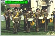 BANDA MILITARE durante la grande festa della "PERDONANZA" a L'AQUILA (1989)